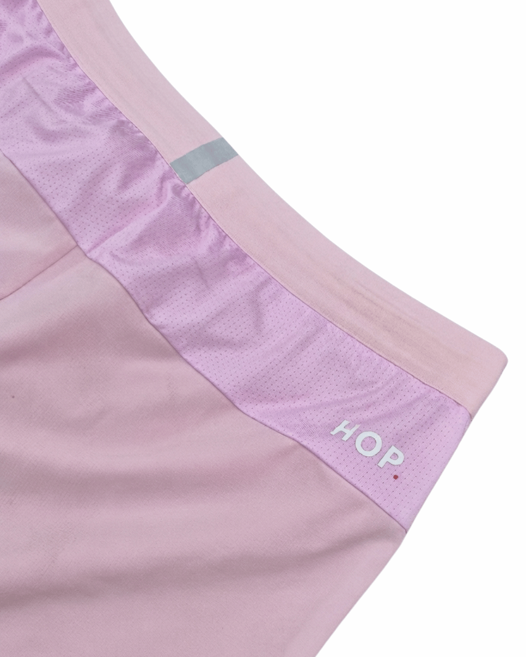 Short Padel Rosa - léger - microfibre absorbante - poches porte-balles HOP.