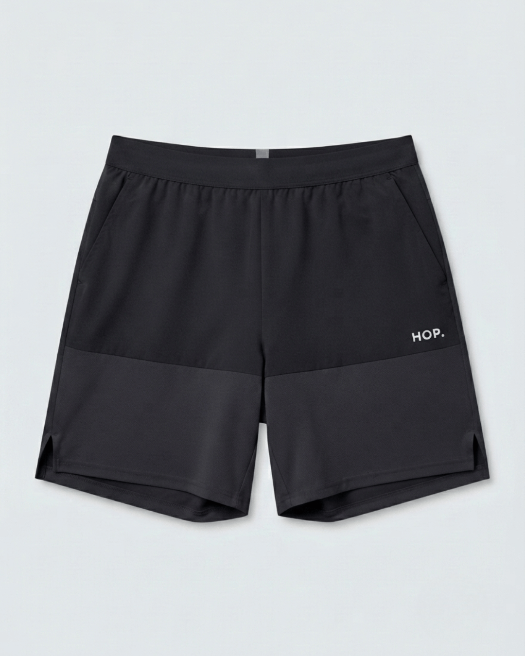 Short Padel Black Bird - léger - microfibre absorbante - poches porte-balles HOP.