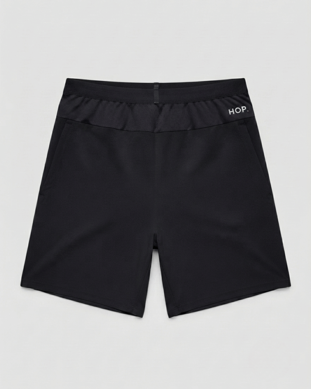 Short Padel Black Bird - léger - microfibre absorbante - poches porte-balles HOP.