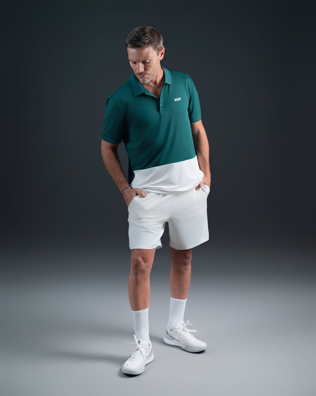 Polo Padel Forest - antitranspirant - microfibre absorbante HOP.