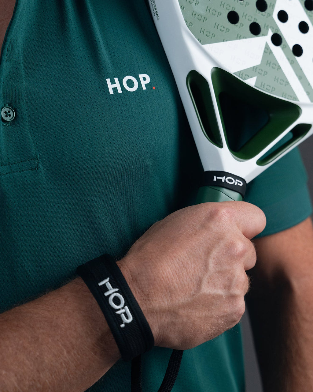 Polo Padel Forest - antitranspirant - microfibre absorbante HOP.