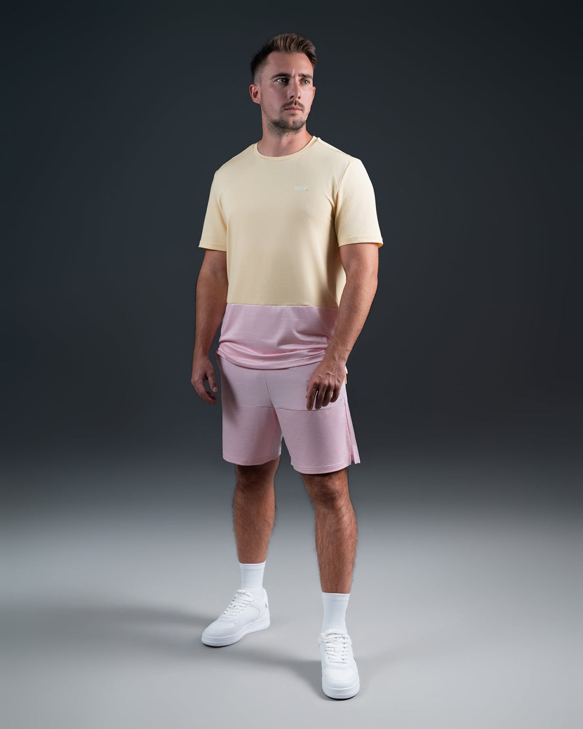 T-shirt padel Ice-cream - léger - antitranspirant - microfibre absorbante HOP.