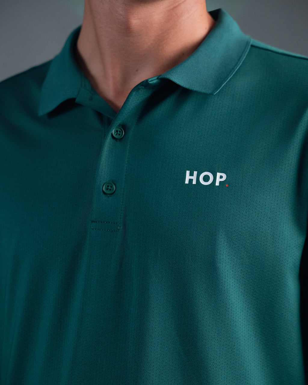 Polo Padel Forest - antitranspirant - microfibre absorbante HOP.