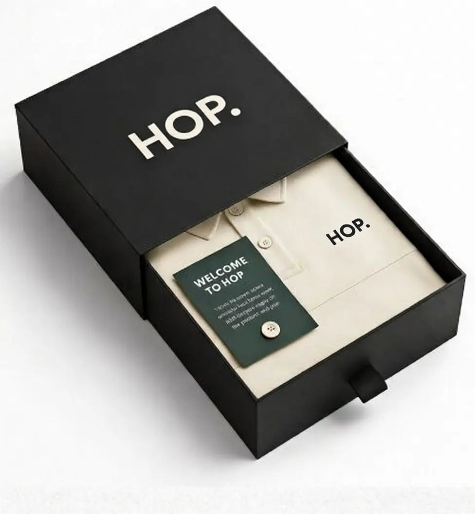 Polo zippé - Shadow HOP.